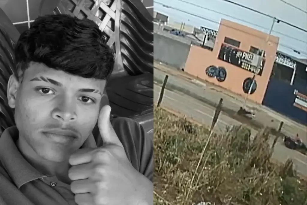 jovem morre em colisão contra poste