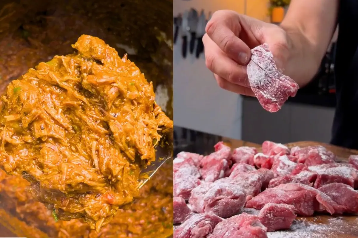 farinha de trigo na carne