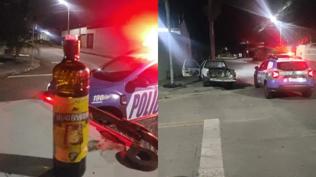 Motorista bêbado bate em carro, tenta fugir e acaba atingindo árvore em Anápolis