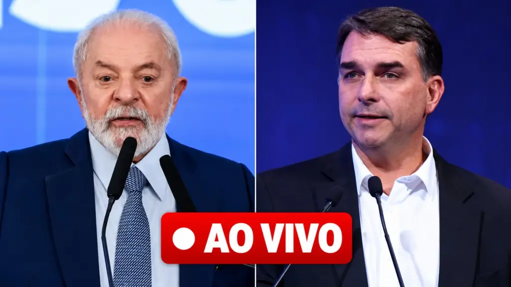 debate Lula e Flávio Bolsonaro