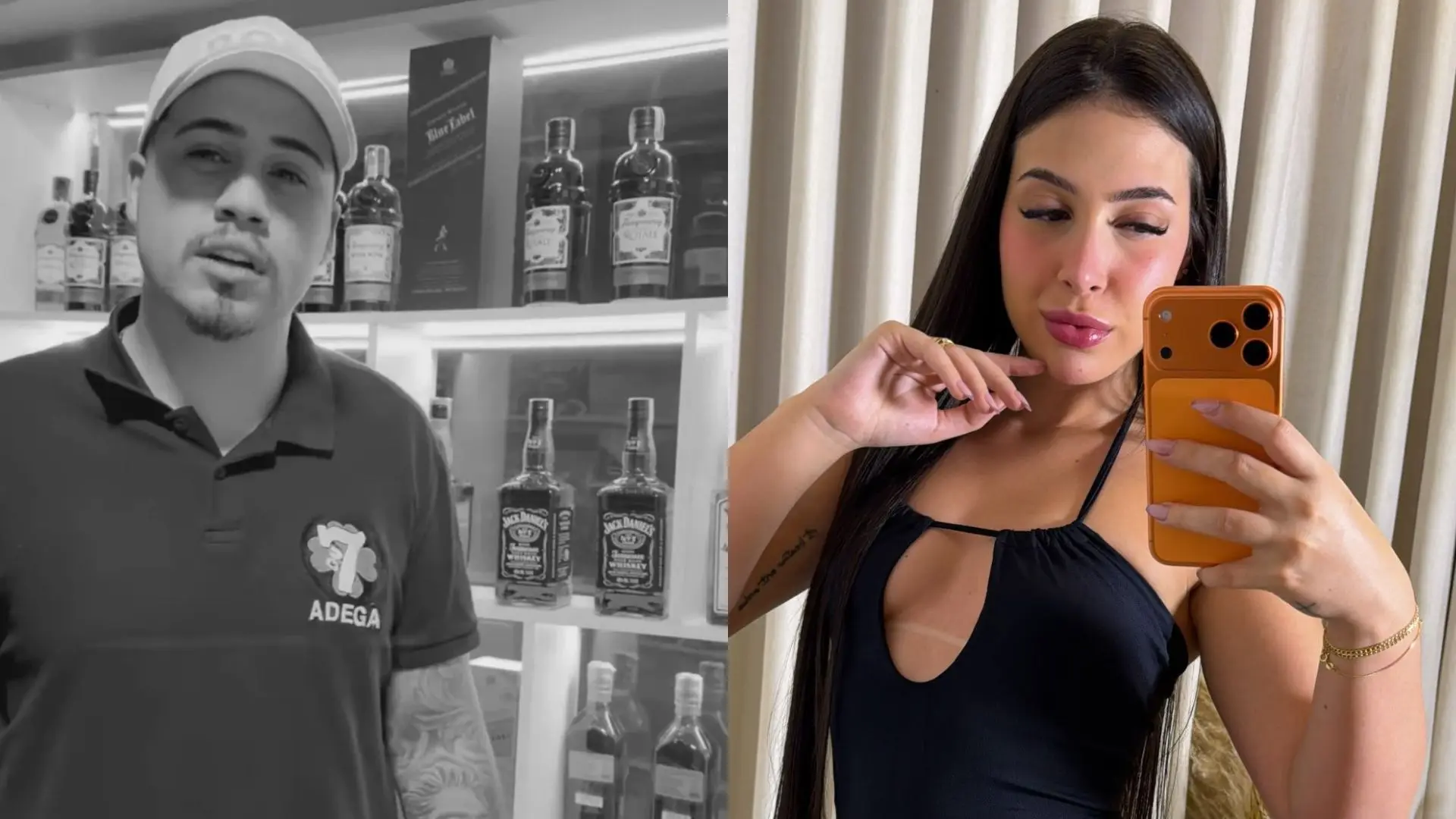 Hiago Almeida dos Santos, de 25 anos, e a esposa, Ana Carolina Maia, de 24. Disparos
