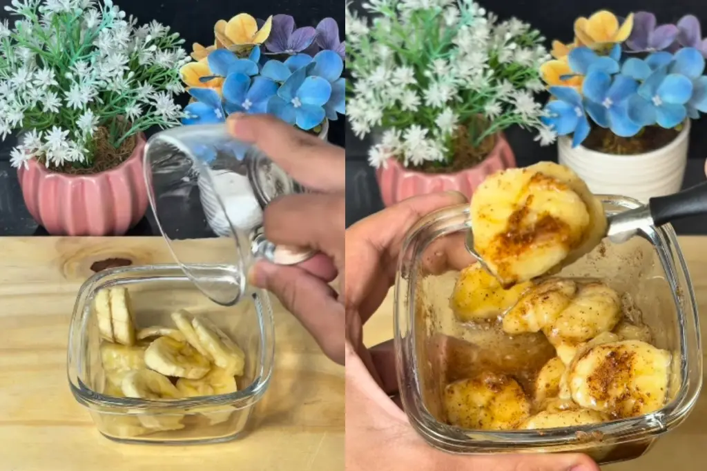 Misturar banana picada com canela, mel e suco de limão: por que é recomendado e para que serve