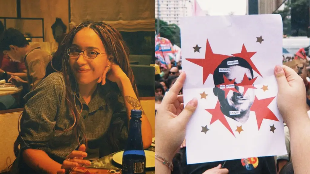 Artista goiana, Myrelly usou da arte para se posicionar politicamente.