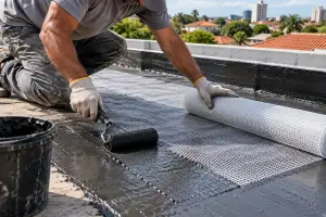 tela de fibra de vidro para impermeabilização