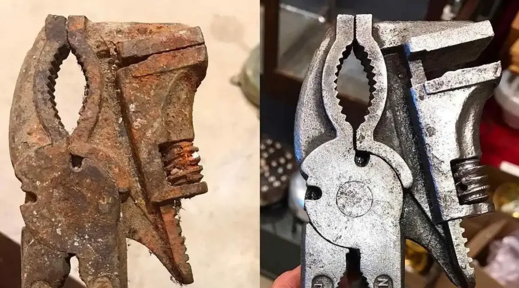 como tirar ferrugem de ferramentas