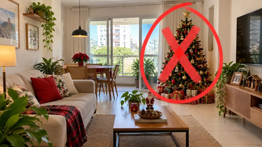 árvore de Natal minimalista