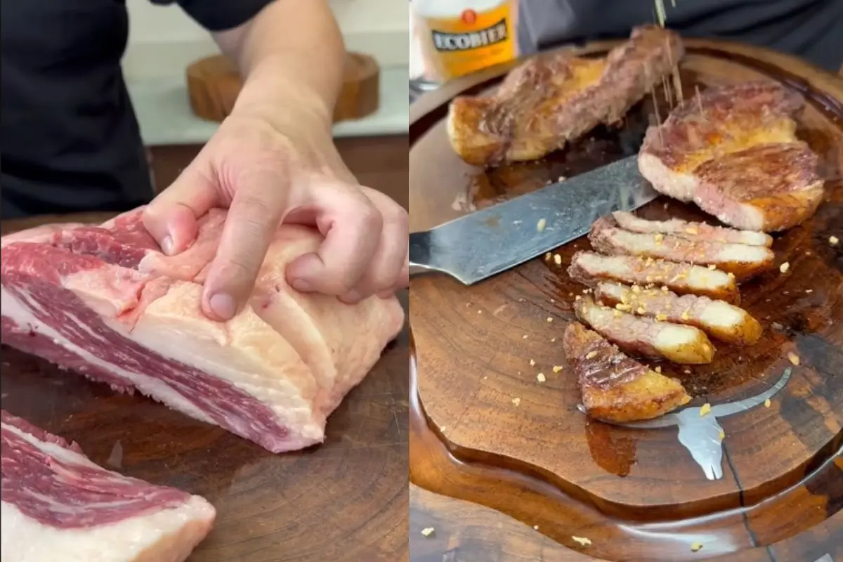 peito bovino no churrasco