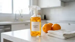 laranja com vinagre