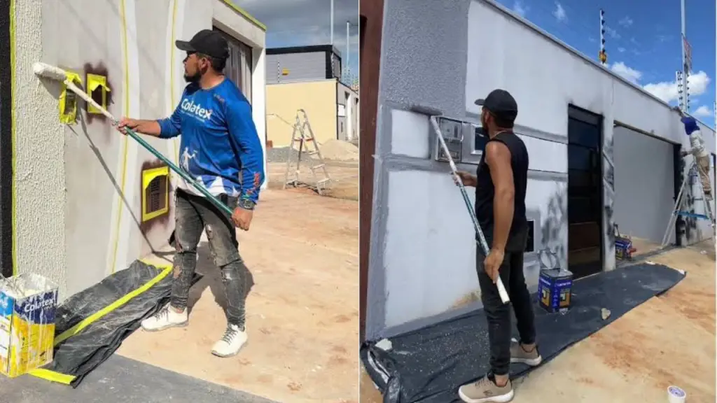 Pintura da fachada pode exigir gastos com materiais, mão de obra e equipamentos de acesso