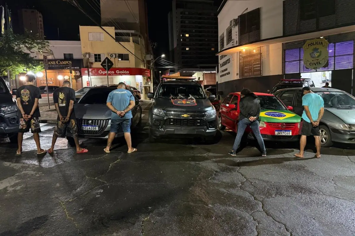 Operação Vis Civitatis prende cinco envolvidos com o crime organizado em Anápolis