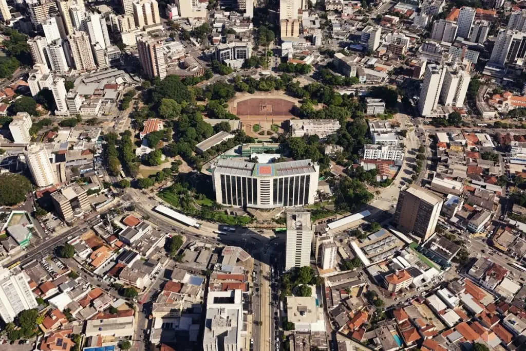 Vista aérea de Goiânia