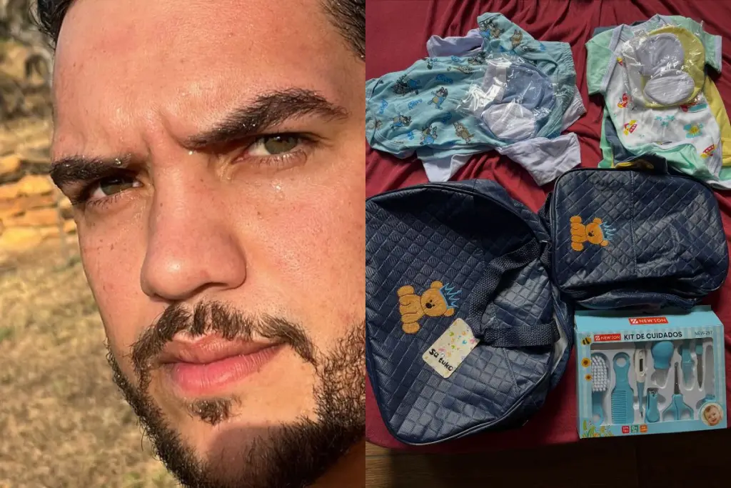 Jovem de Pirenópolis desabafa após passar 9 meses sonhando em ser pai, preparar chegada do bebê e descobrir, na hora do parto, que foi enganado por mulher