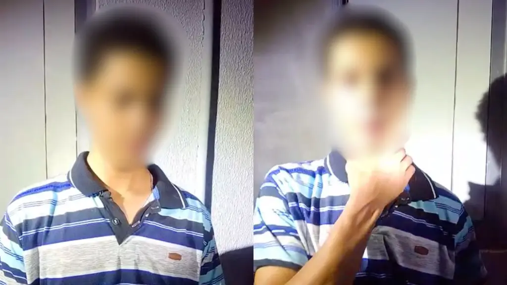 Adolescente admitiu que já tinha agredido filho de três meses antes.