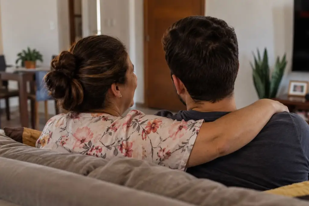 relação de mãe e filho