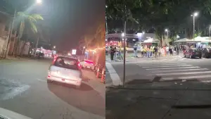 Apoiadores de Lula encontraram clima hostil na Praça Dom Emanuel, em Anápolis.