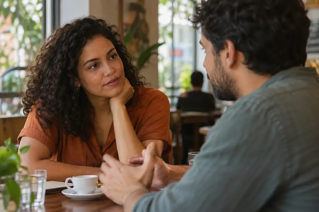 Segundo a psicologia, pessoas que costumam olhar nos olhos das outras durante uma conversa têm este objetivo