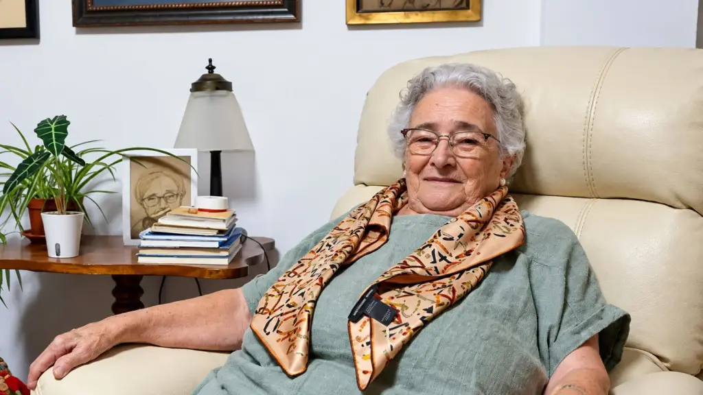 professora de 100 anos