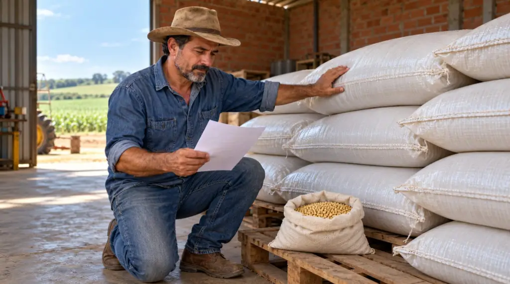Agricultor compra 18 toneladas de sementes certificadas e só descobre depois da germinação que metade da lavoura nasceu com outra variedade