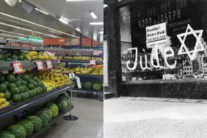 Rede de supermercados em Goiás usa imagem do nazismo para questionar boicote a empresas apontadas como petistas