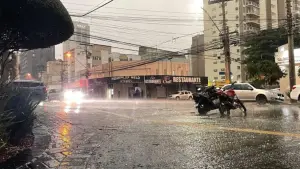 tempestado com granizo em Goiás