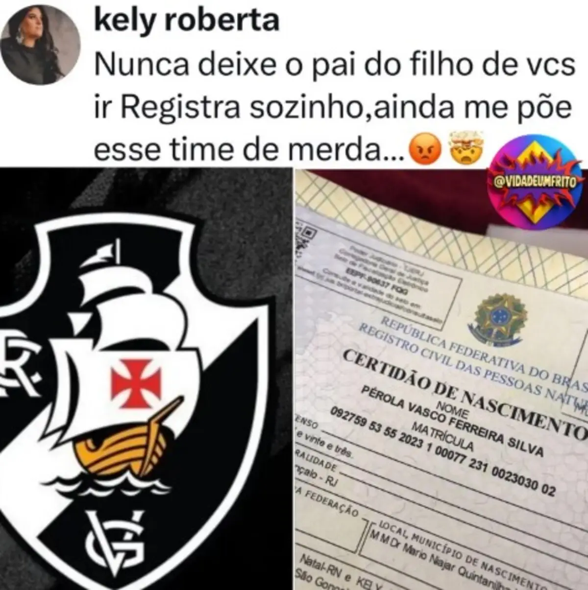 Mãe deixa o pai sozinho registrar a filha em cartório