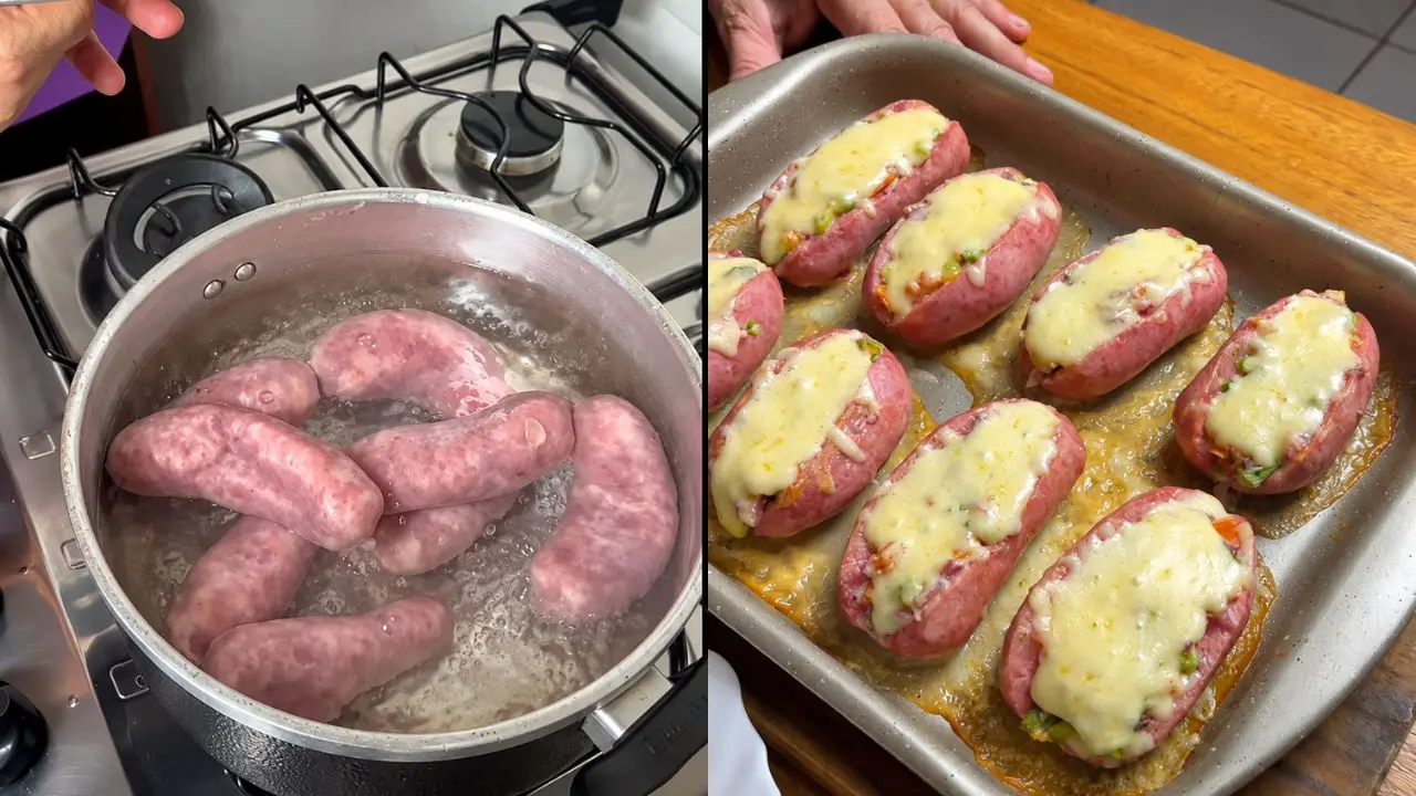 receita linguiça