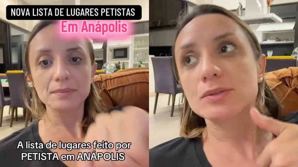 Fernanda Zago fez nova lista de lugares feitos por "petistas" para boicotar em Anápolis