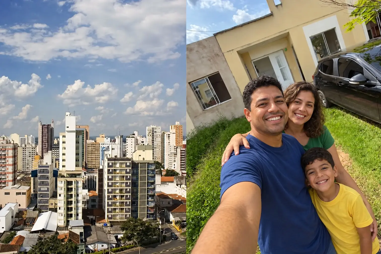 Família deixa a capital para economizar R$ 800 no aluguel e descobre que mudança para cidade menor aumentou os gastos mensais com transporte em R$ 900