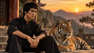 Frase atribuída a Bruce Lee sobre a bondade: “Esperar que a vida te trate bem por ser uma boa pessoa...” A comparação com o tigre que levanta dúvidas sobre sua origem