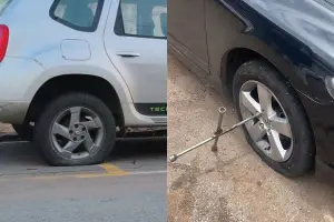 Funcionários do SAMU em Anápolis denunciam pneus furados e carros riscados após mudança de sede
